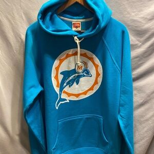 New With Tags!  NFL Miami Dolphins Men’s Medium Hoodie!